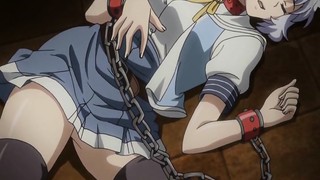 Two hentai whores chained in the jail