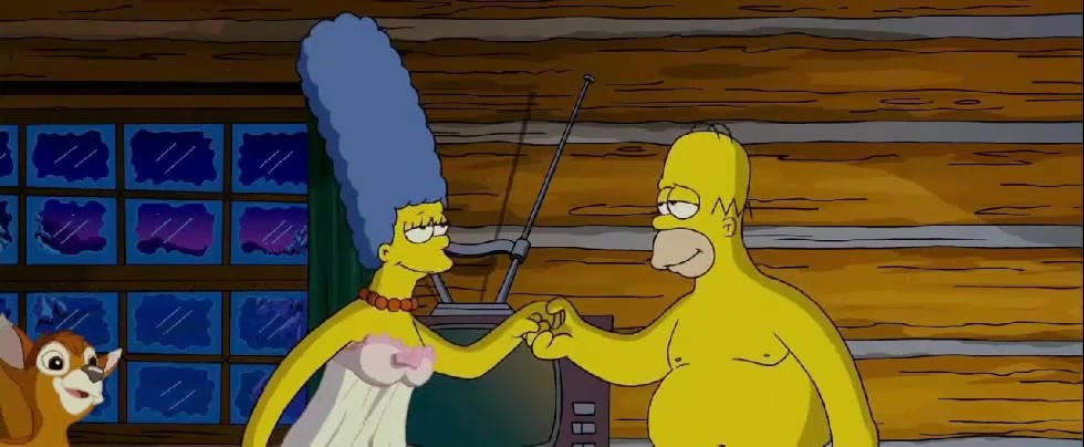 Homer Simpson fucks Marge (animated sex) Â» PornoReino.com