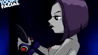Teen Titans Raven e sexo beastboy