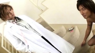 Horny Japanese nurse licked and plowed Uncensored