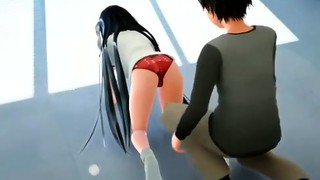 Adolescente en audiciones de sexo (Hentai)