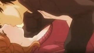 Lustful anime couple spend quality time