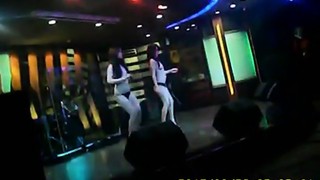 Indonesia striptease show in a club