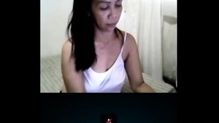 Filipinas professor masturbates para webcam