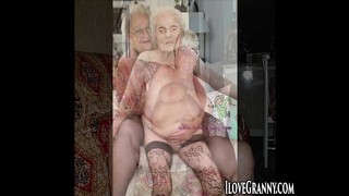 Compilation of photos of old women naked and fucking