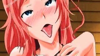 Redheaded schoolgirl harassed by every man she meets - Hentai