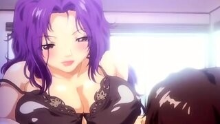 Un joven folla con diferentes chicas sexys - Hentai en español