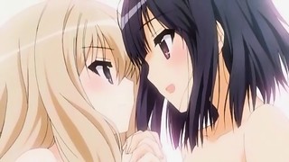 Two beautiful teenagers discover the pleasure of lesbianism