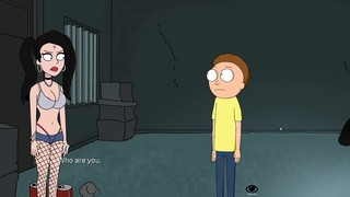 Morty fode a mãe do Frank - Rick e Morty - Cartoon