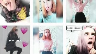 Recopilación Ahegao de Chicas de Instagram - Parte 1